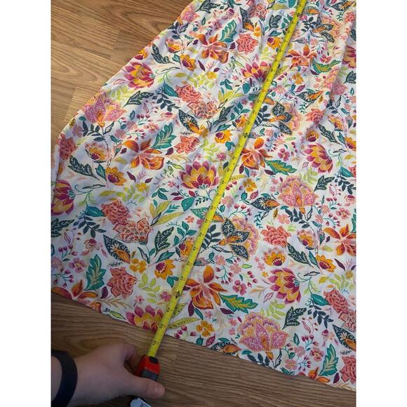 Old Navy Fit & Flare Floral Crinkled Halter Maxi Dress Size XXL - Picture 5 of 8